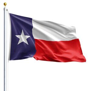 State of TEXAS BIG Flag 3x5FT Polyester Banner TX South Houston Dallas Austin